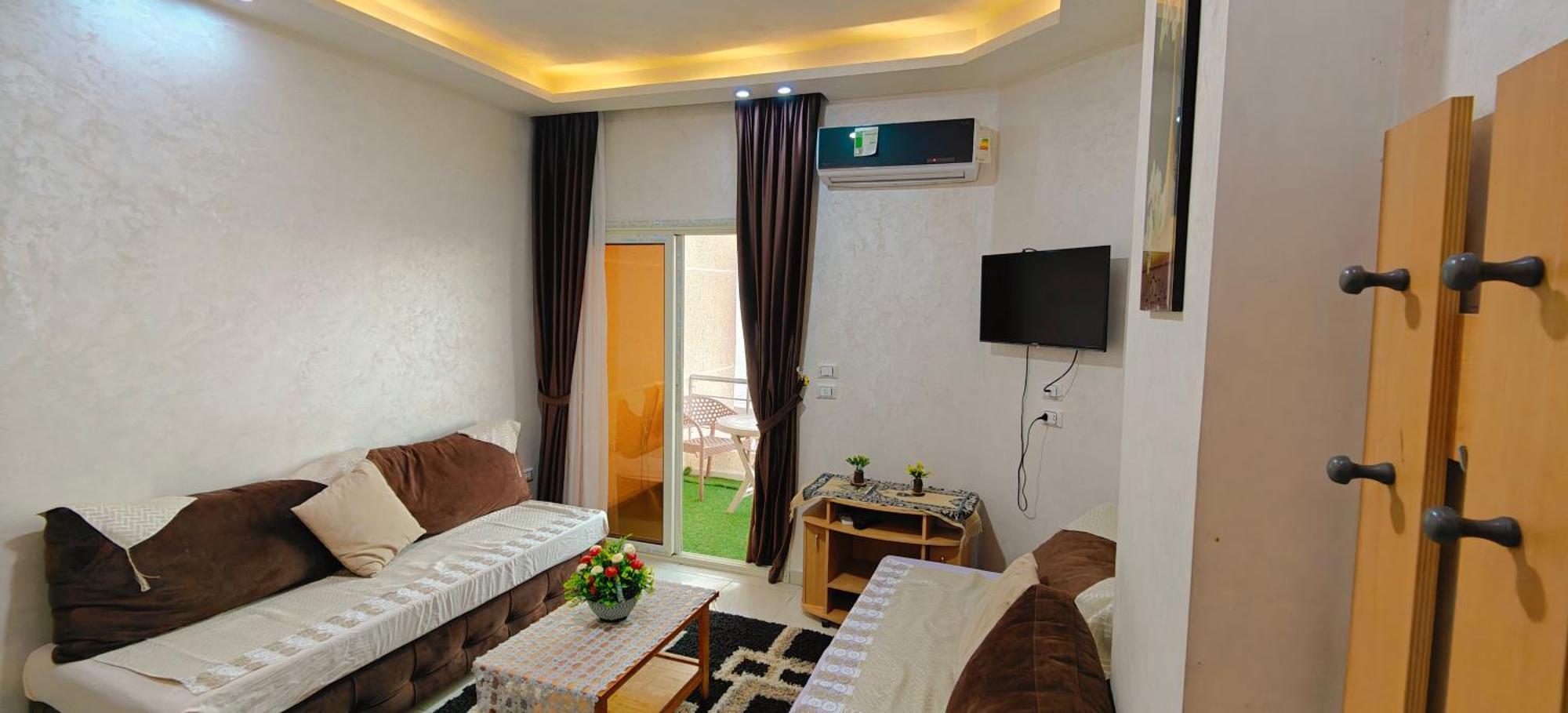Casablanca Beach Direct Sea View Tow Bedroom Apartment フルガダ エクステリア 写真