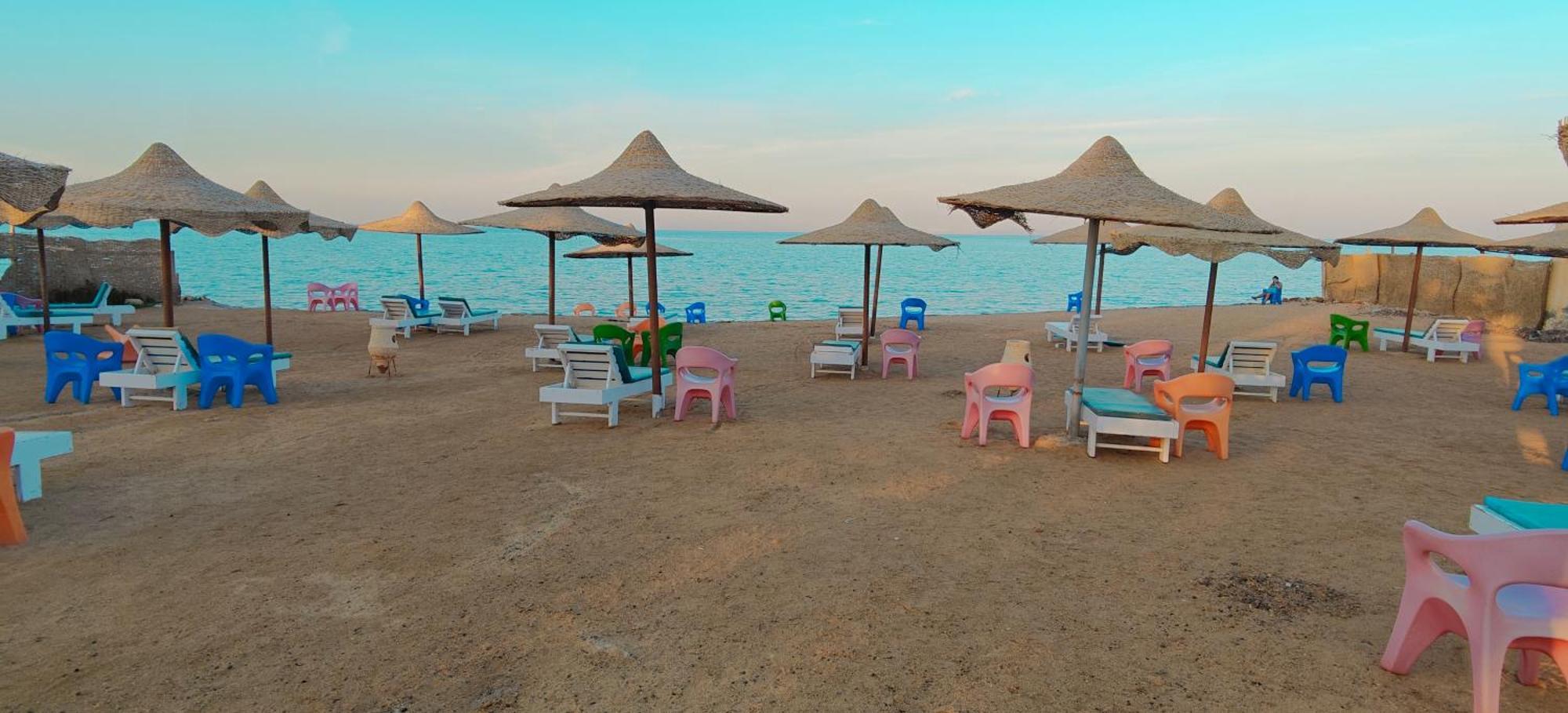 Casablanca Beach Direct Sea View Tow Bedroom Apartment フルガダ 部屋 写真