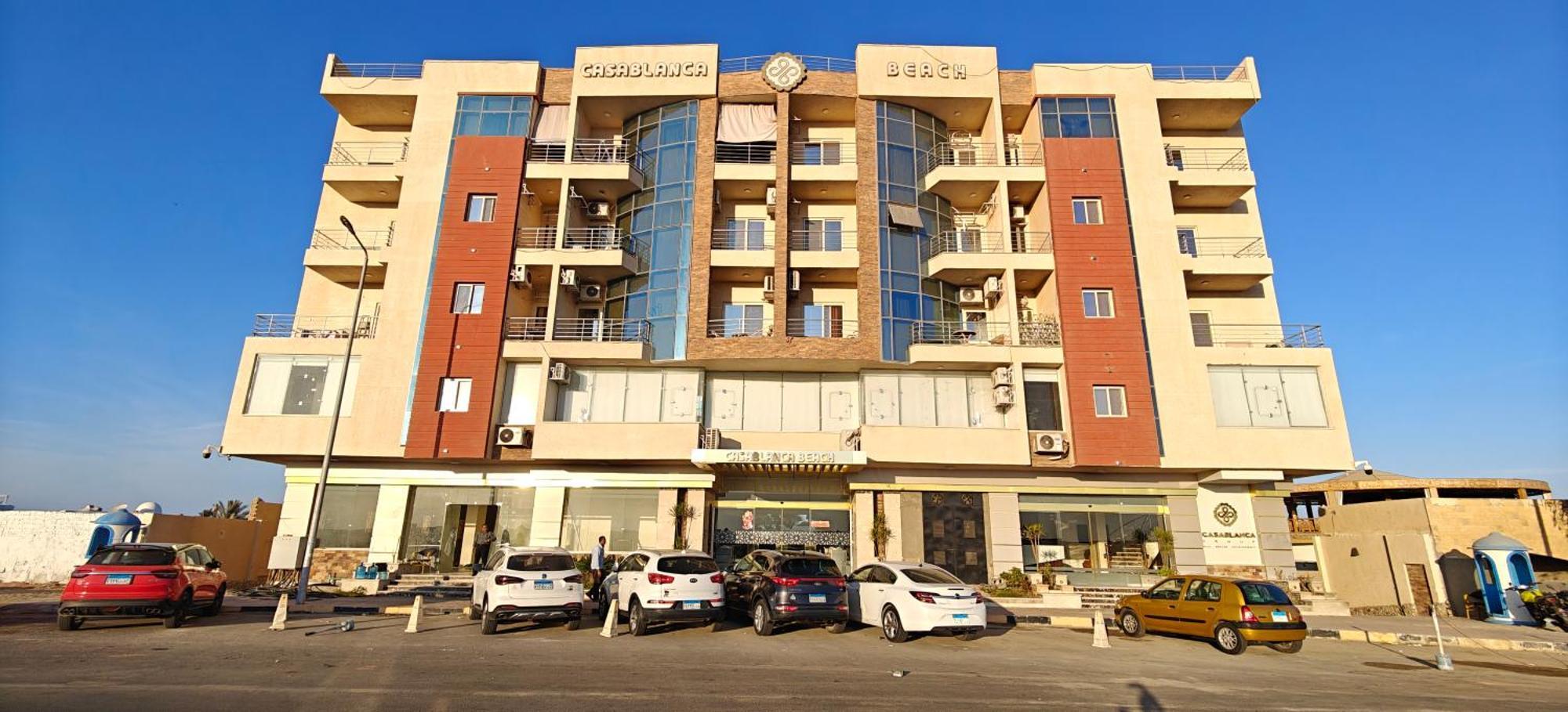 Casablanca Beach Direct Sea View Tow Bedroom Apartment フルガダ 部屋 写真