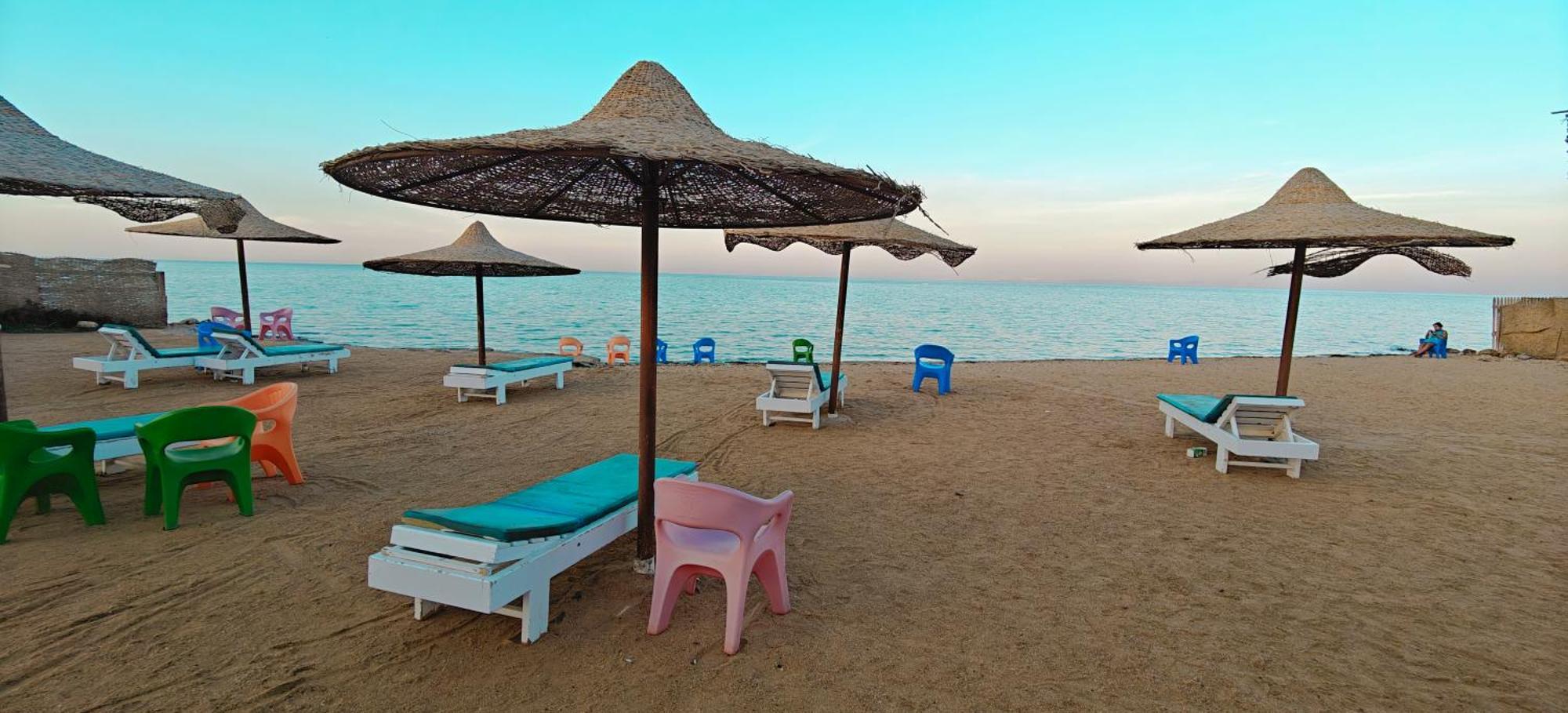 Casablanca Beach Direct Sea View Tow Bedroom Apartment フルガダ 部屋 写真